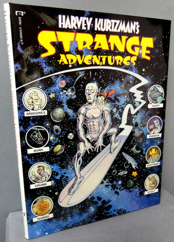 HARVEY KURTZMAN's Strange Adventures Epic Marvel Silver Surfer R Crumb art spigelman Sergio Argones Dave Gibbons Rick Geary