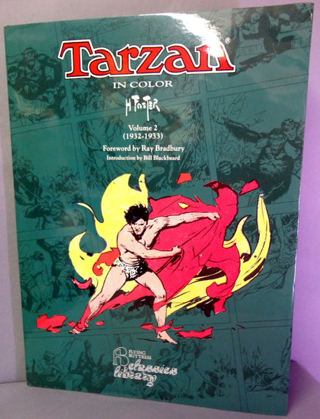 TARZAN of the Apes by HAL FOSTER Vol 2 1932-1933 Edgar Rice Burroughs Color Newspaper comic strips Reprints