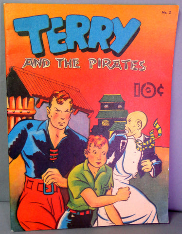 Milton CANIFF TERRY & The PIRATES Large Feature Comics #2 Tony Raiola 1983 Reprint Newspaper Adventure Comic Strips Funnies