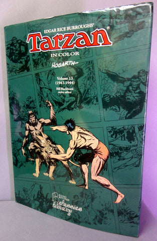 TARZAN of the Apes by BURNE HOGARTH Vol 13 1943-1944 Edgar Rice Burroughs Color Newspaper comic strips Reprints