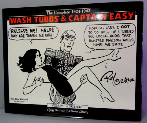 WASH TUBBS & Captain EASY Soldier of Fortune Vol 6 1931-32 Flying Buttress Classics Library Newspaper Adventure Comic Strips Funnies