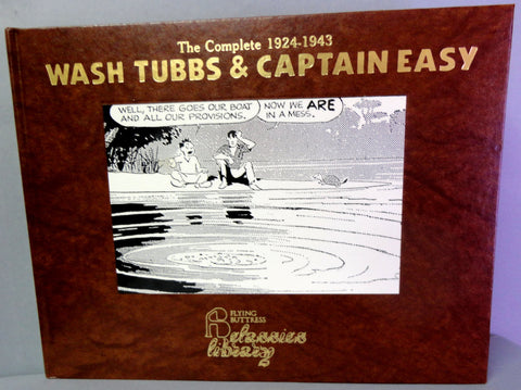 WASH TUBBS & Captain EASY Soldier of Fortune Vol 12 1937 Flying Buttress Classics Library Newspaper Adventure Comic Strips Funnies