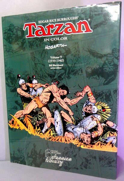 TARZAN of the Apes by BURNE HOGARTH Vol 9 1939-1940 Edgar Rice Burroughs Color Newspaper comic strips Reprints