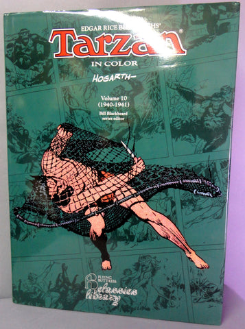 TARZAN of the Apes by BURNE HOGARTH Vol 10 1940-1941 Edgar Rice Burroughs Color Newspaper comic strips Reprints