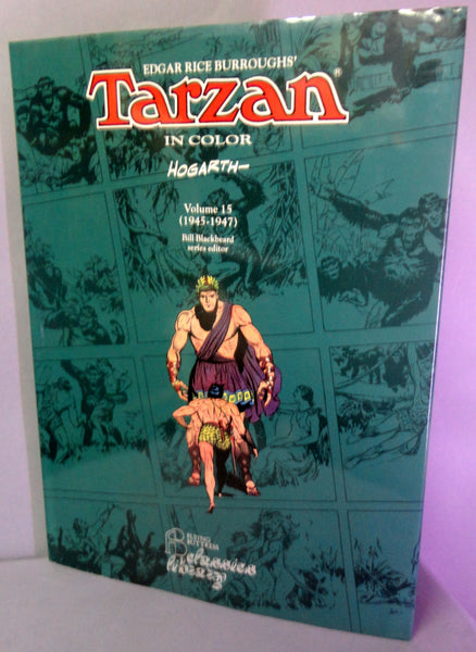 TARZAN of the Apes by BURNE HOGARTH Vol 15 1945-1947 Edgar Rice Burroughs Color Newspaper comic strips Reprints