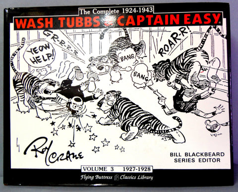 WASH TUBBS & Captain EASY Soldier of Fortune Vol 3 1927-28 Flying Buttress Classics Library Newspaper Adventure Comic Strips Funnies