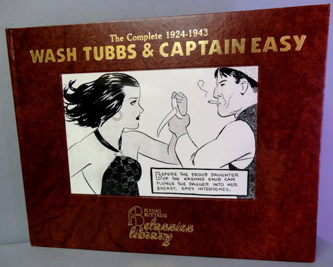 WASH TUBBS & Captain EASY Soldier of Fortune Vol 8 1933-34 Flying Buttress Classics Library Newspaper Adventure Comic Strips Funnies