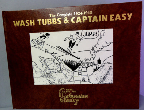 WASH TUBBS & Captain EASY Soldier of Fortune Vol 11 1936-37 Flying Buttress Classics Library Newspaper Adventure Comic Strips Funnies