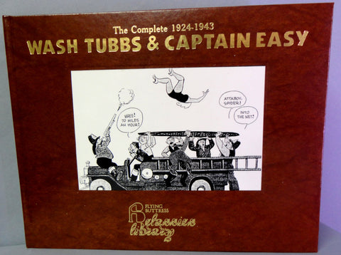 WASH TUBBS & Captain EASY Soldier of Fortune Vol 15 1939-40 Flying Buttress Classics Library Newspaper Adventure Comic Strips Funnies