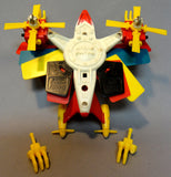 GO RANGER Toy Die Cast Plastic transforming Jet Airplane Robot loose 1980's Takara Tomy Doreen Popy Shogun  Warrior GoDaiKin