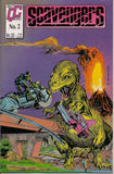 SCAVENGERS 1-14 Judge DREDD KAIJU Dinosaur Apocalypse Quality Comics Set Judge 2000 A.D. Cyberpunk Color Reprints John Wagner Alan Grant