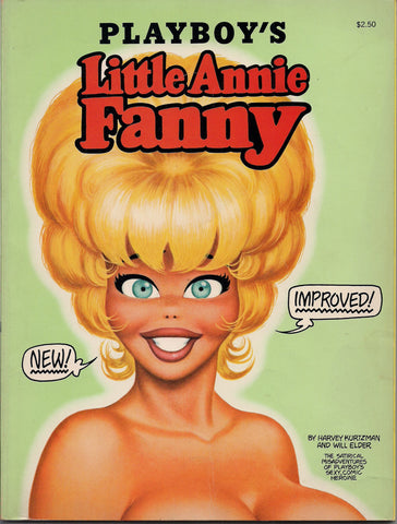 PLAYBOY Magazine's Little Annie Fanny Mad Magazine's Harvey Kurtzman & Will Elder Classic SEXY Parody Color Trade Paperback 1972 1st