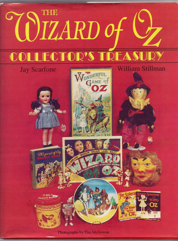 WIZARD of OZ Collector's Treasury Judy Garland Hardcover Jay Scarfone William Stillman MGM Movie & original Frank L Baum Signed by authors