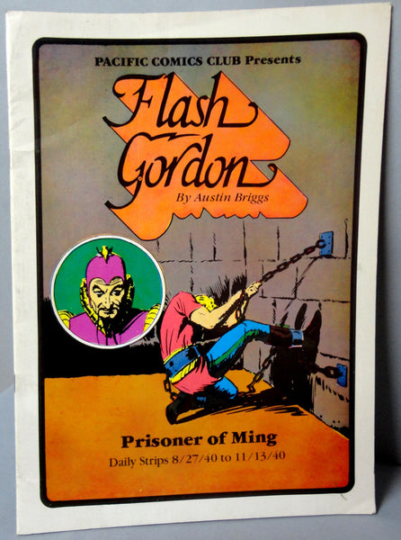 FLASH GORDON #2 Prisoner of MING Austin Briggs large size B & W reprints 8/27/40-11/30/40 Pacific Club 1981 Limited Edition