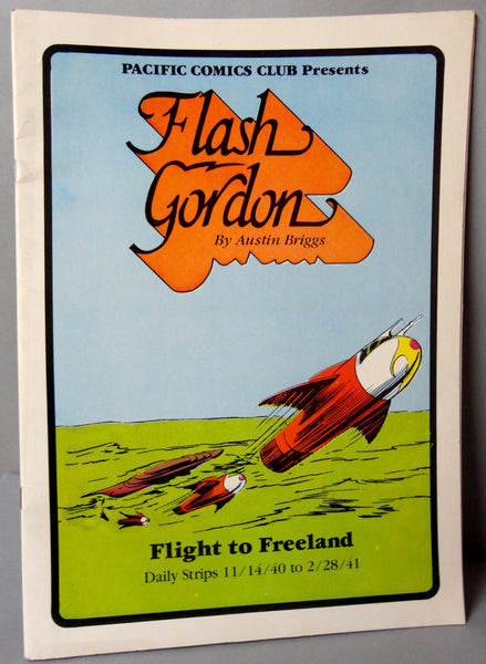 FLASH GORDON #3 Flight to Freedom Austin Briggs large size B & W reprints 11/14/40-2/28/41 Pacific Club 1981 Limited Edition