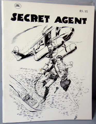 SECRET AGENT X-9 #3 1937 B & W Dailies Hard Boiled Detective Noir paperback fanzine J A L