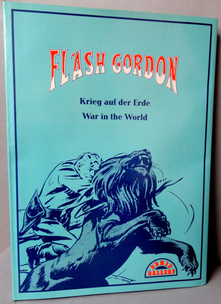 FLASH GORDON War in the World by Austin Briggs Comics Gallery  large size B & W reprints 8/25/41- 12/24/1942 serial