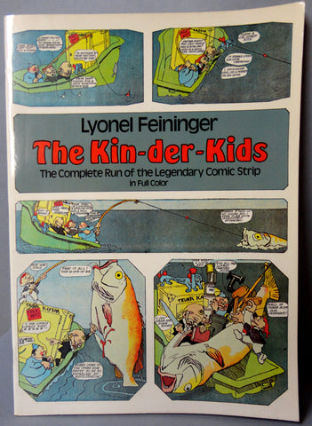 the KIN-DER-KIDS Lyonel Feininger 1906 Complete Full Color Run of Legendary Fantasy Newspaper Comic Strip