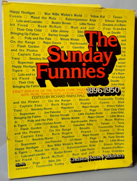 The SUNDAY FUNNIES 1896-1950, 6 Part Exact Replicas Boxed Set, Turn Of The Century cartoons, The Sunday papers