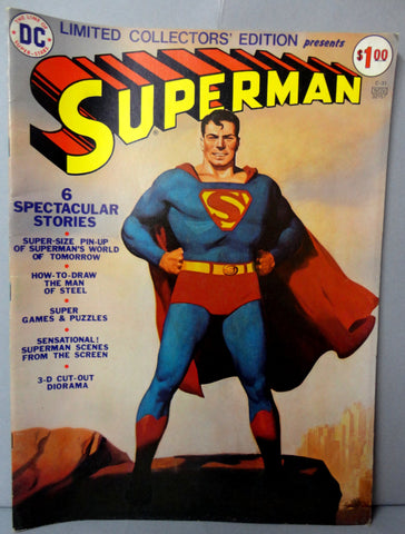 SUPERMAN ORIGIN DC Comics Limited Collectors' Edition C-31 Large Size Treasury Siegel Shuster Wayne Boring Silver & Golden Age Reprints