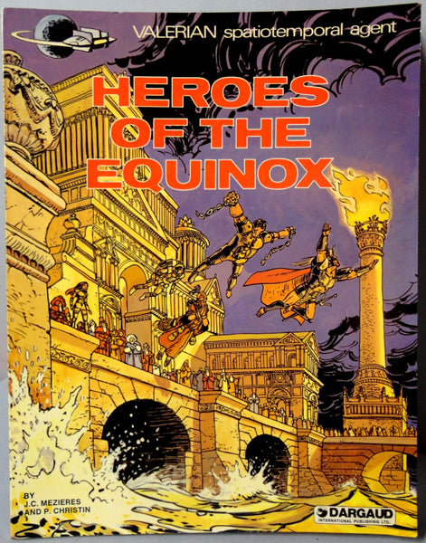 VALERIAN-HEROES of the EQUINOX, Spatiotemporal Agent, by Pierre Christin and Jean-Claude Mézières, Darguard ,Int Pub Ltd,Graphic Novel