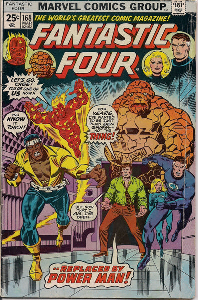 Marvel Comics FANTASTIC FOUR #171 Roy Thomas George Perez Giant Kaiju Gorilla Monster