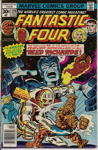 Marvel Comics FANTASTIC FOUR #179 Roy Thomas Ron Wilson