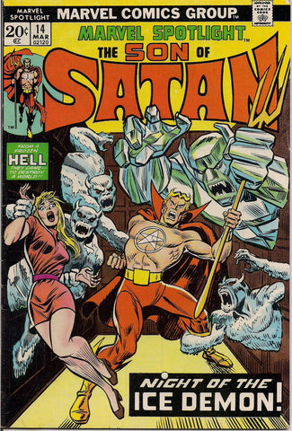 Marvel Comics Spotlight #14 SON of SATAN Steve Gerber Jim Mooney