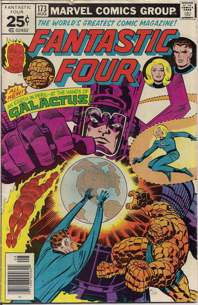 GALACTUS Marvel Comics FANTASTIC FOUR #173 Roy Thomas John Buscema