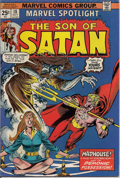 Marvel Comics Spotlight #18 SON of SATAN Steve Gerber Gene Colan