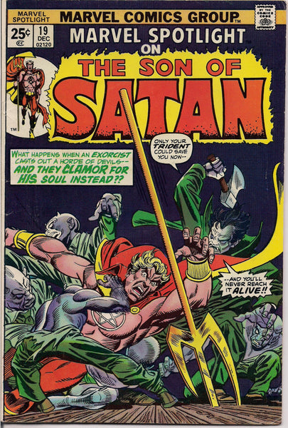 Marvel Comics Spotlight #19 SON of SATAN Steve Gerber Gene Colan