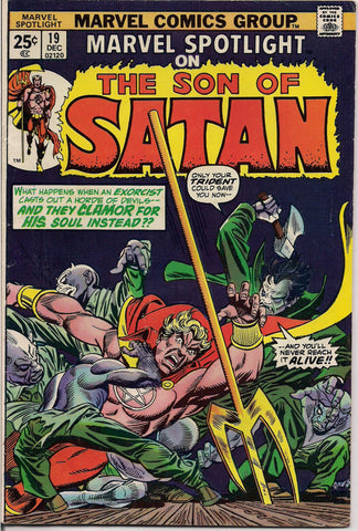 Marvel Comics Spotlight #19 SON of SATAN Steve Gerber Gene Colan