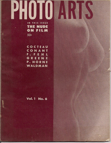 PHOTO ARTS The Nude On Film Plus Jean COCTEAU's Surrealistic Film Orpheus Connent F Fehl Greene P Horne Waldman Stokowski Ballet