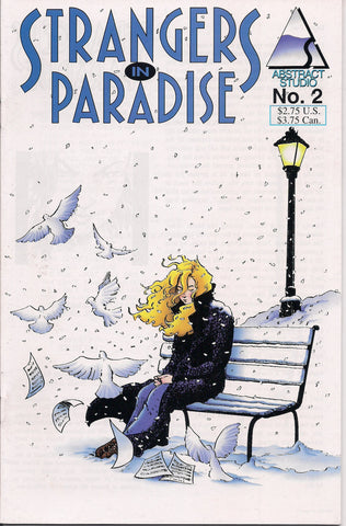 STRANGERS In PARADISE #2 Terry Moore Abstract Studio Volume 2 Second Series 1994