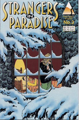 STRANGERS In PARADISE #3 Terry Moore Abstract Studio Volume 2 Second Series 1994