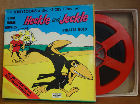 HECKLE and JECKLE in "Pirates Gold" Terrytoons CARTOON 8mm Complete Edition Film Movie Castle Films #201