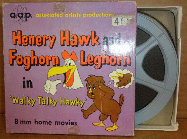 FOGHORN LEGHORN & Henry Hawk in "Walky Talky Hawky" Warner Bros aap CARTOON 8mm Complete Edition Film Movie Castle Films #2465