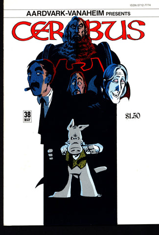 CEREBUS the Aardvark #38 DAVE SIM Aardvark-Vanaheim Fan Favorite Cult Self Published Alternative Conan the Barbarian Parody Comic Book