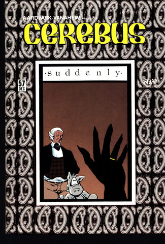 CEREBUS the Aardvark #57 DAVE SIM Aardvark-Vanaheim Fan Favorite Cult Self Published Alternative Comic Book Parody
