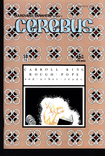 CEREBUS the Aardvark #59 DAVE SIM Aardvark-Vanaheim Fan Favorite Cult Self Published Alternative Comic Book Parody