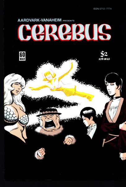 CEREBUS the Aardvark #60 DAVE SIM Aardvark-Vanaheim Fan Favorite Cult Self Published Alternative Comic Book Parody