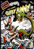 CUTEY BUNNY Set #1-5 Army Surplus Komikz SEXY Fan Favorite Cult Self Published Alternative Comic Book  Pastiche of Go Nagai's manga