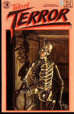 TALES of TERROR #5 eclipse comics 1985 HORROR anthology