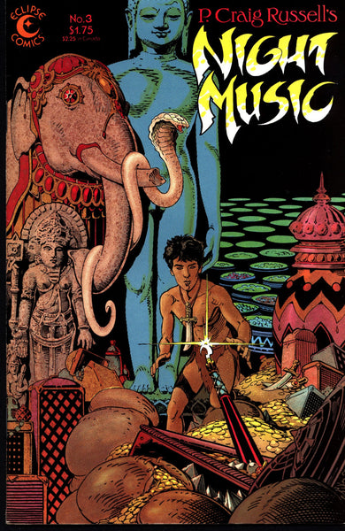 P Craig Russell's NIGHT MUSIC #3 Rudyard Kipling's The Jungle Book adaptation eclipse comics Science Fiction & Fantasy Stories