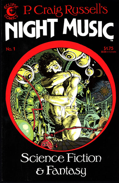 P Craig Russell's NIGHT MUSIC #1 eclipse comics Science Fiction & Fantasy Stories