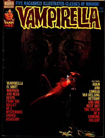 VAMPIRELLA  #43  Jose Gonzalez Rafael Auraleon Esteban Maroto Jose Ortiz Sexy Blood Sucking Vampire Cult Anti-Hero