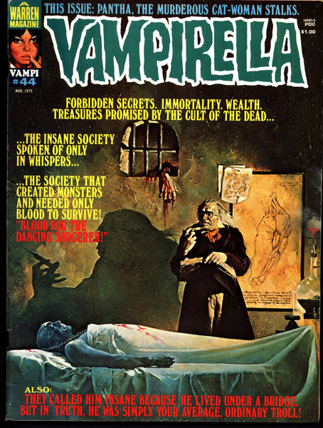 VAMPIRELLA  #44  Jose Gonzalez Rafael Auraleon Esteban Maroto Jose Ortiz Sexy Blood Sucking Vampire Cult Anti-Hero