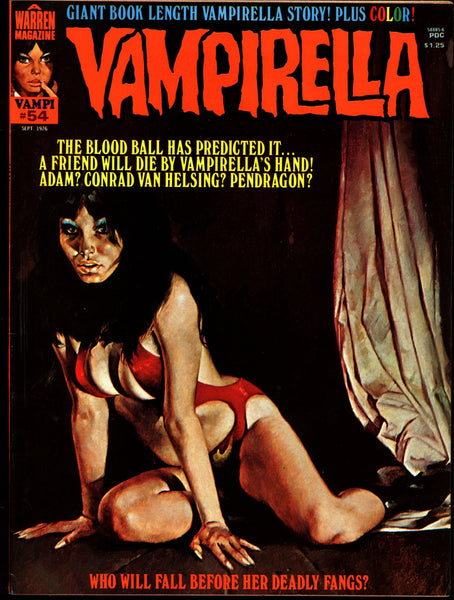 VAMPIRELLA  #54 Jose Gonzalez Rafael Auraleon Esteban Maroto Jose Ortiz Sexy Blood Sucking Vampire Cult Anti-Hero
