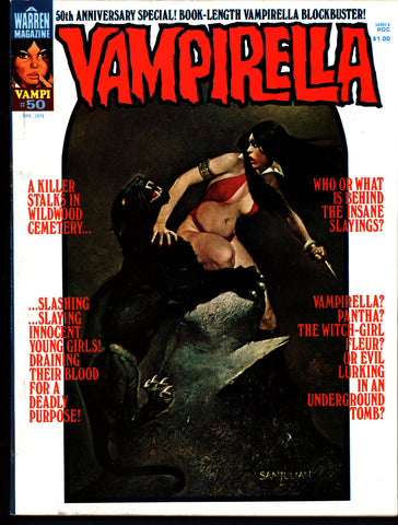 VAMPIRELLA  #50 Will Eisner SPIRIT Jose Gonzalez Rafael Auraleon Esteban Maroto Jose Ortiz Sexy Blood Sucking Vampire Cult Anti-Hero