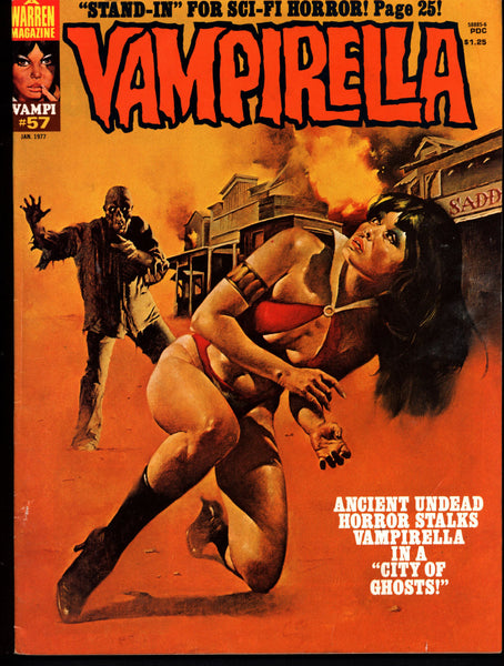 VAMPIRELLA  #57 ZOMBIES  Jose Gonzalez Rafael Auraleon Esteban Maroto Jose Ortiz Sexy Blood Sucking Vampire Cult Anti-Hero